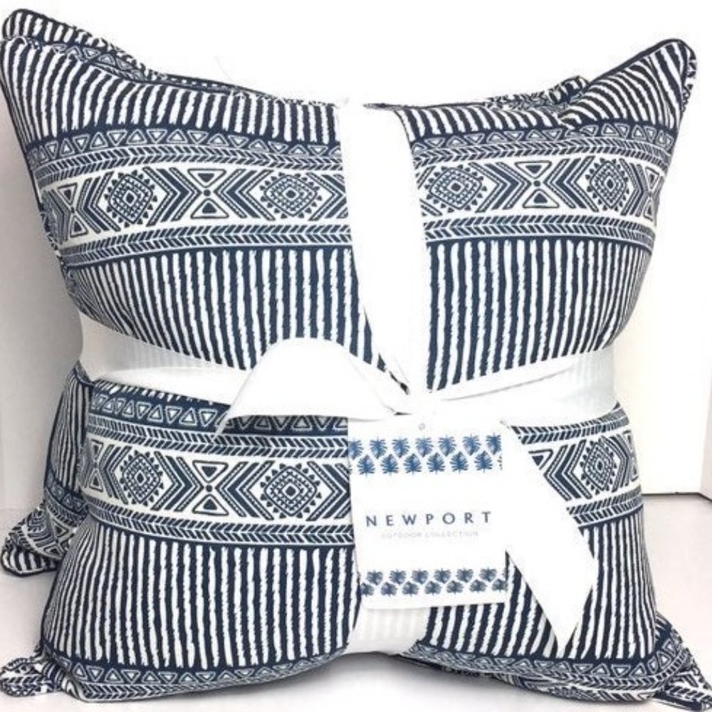 OVER STOCK ON SALE THROW PILLOWS 2PC Filled TAYMOR